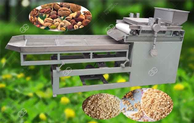 The Chopping Cutting Machine To Peanuts And Other Nuts