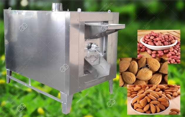 Hot Sale Automatic Almond Drum Roasting Machine
