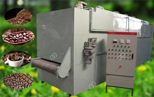 <b>High Quality Continuous Cocoa Bean Roasting Machine </b>