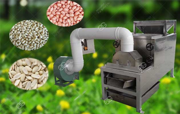 Automatic Peanut Peeling And Half Separating Machine