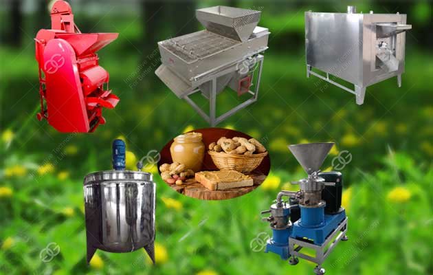 Commercial Peanut Butter Making Machinery 200kg/h For Sale