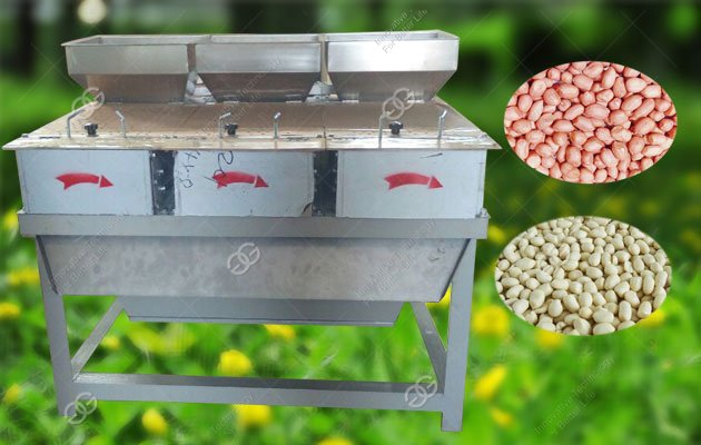 Dry Type Peanut Red Skin Peeling Machine High Quality