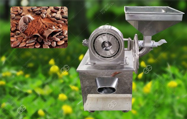 Cocoa Beans Powder Grinding Processing Machine