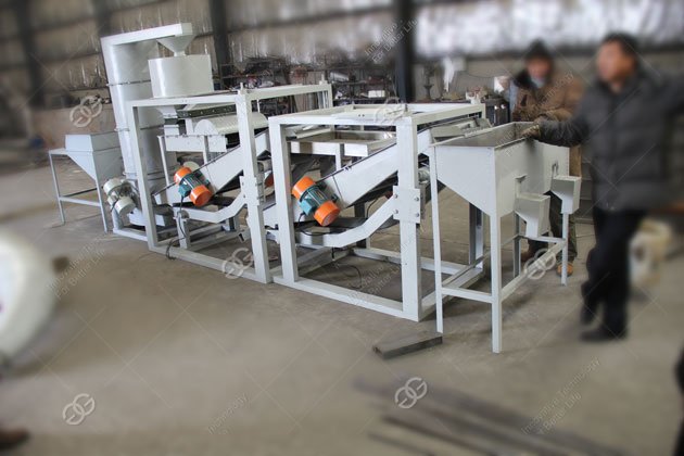 sunflower seeds shelling machine