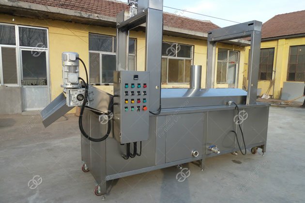 automatic peanut frying machine