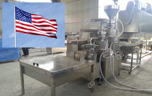 Peanut Butter Production Line Sold To America