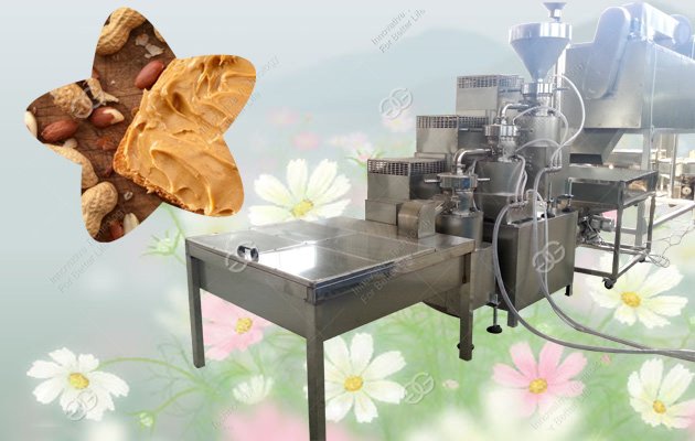 peanut butter production line