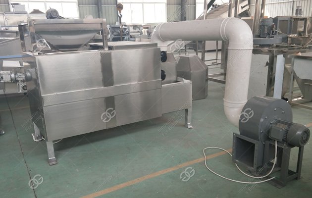 peanut peeling and half separating machine