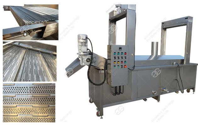 Continuous Snack Food Frying Machine