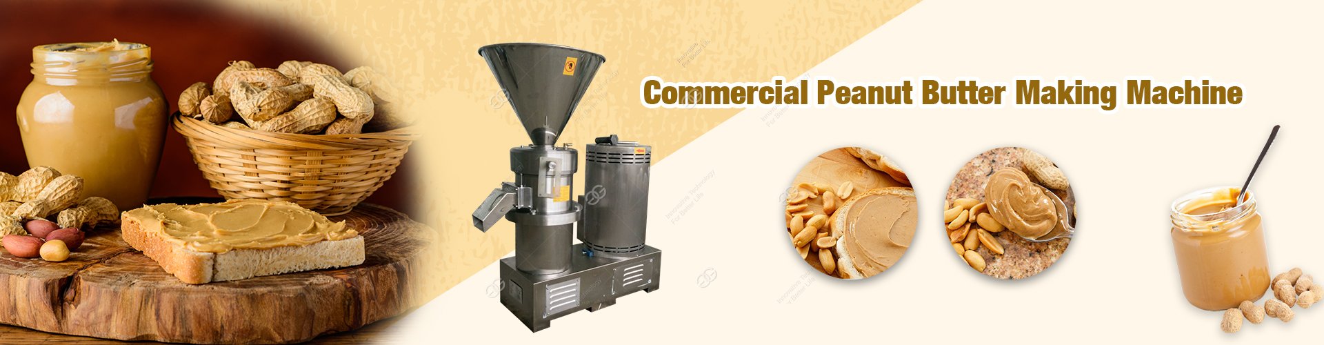 Commercial Peanut Butter Making Machine