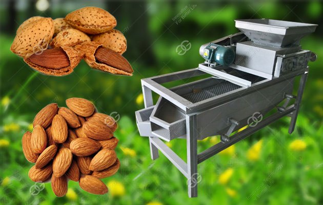 Single Stage Almond Shelling Machine
