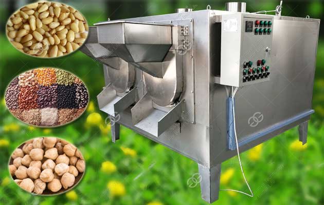 Multi-purpose Pine Nut Roasting Machine|Walnut Roaster Equipment