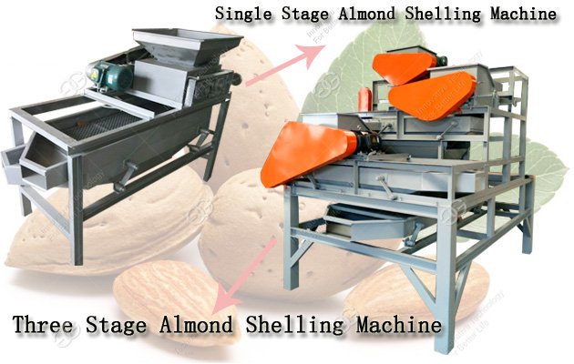 Almond Shelling Machine