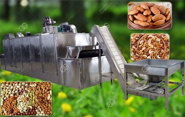 Big Capacity Peanut And Other Nut Baking Machine