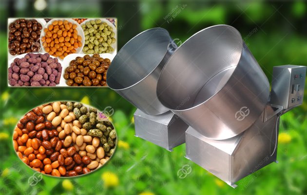 Peanut Coating Machine Price|Caramelized Peanut Machine