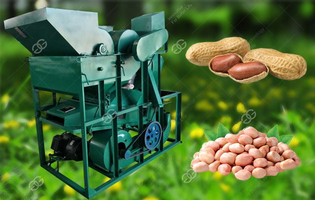 Peanut Shelling And Stone Removing Machine