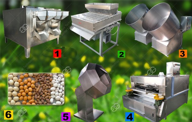 Coated Peanut Roasting Production Line Manufacturer