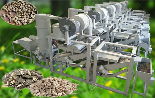 Cannabis Seed Dehuller Machine