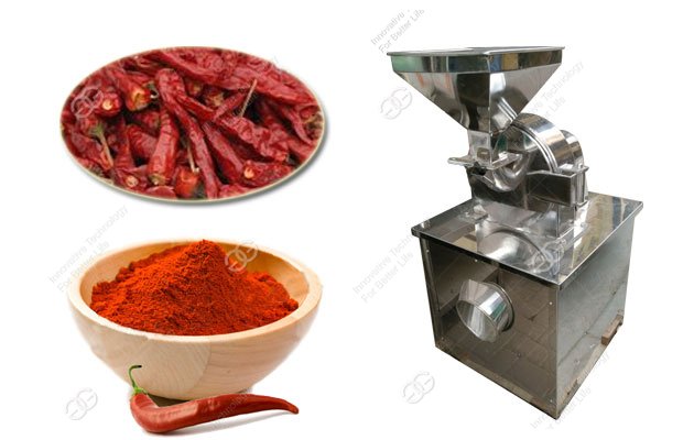 Dry Red Chili Powder Grinding Machine Chili Grinder Cost