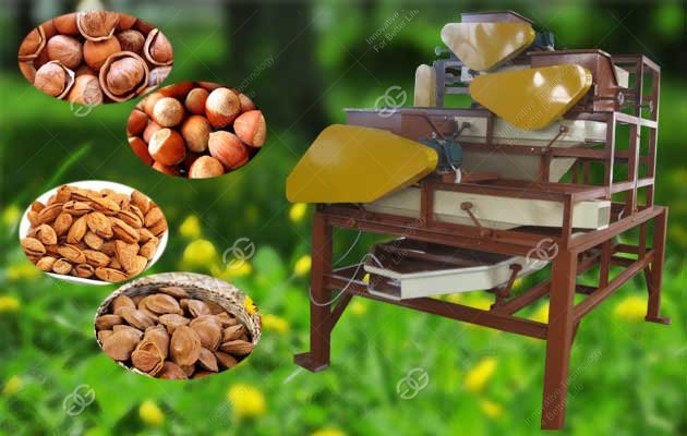 almond shelling machine