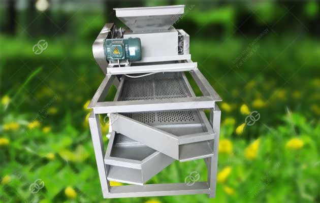 good quality almond shelling machine