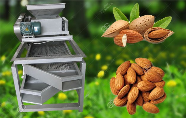 Single Stage Almond Shelling Machine