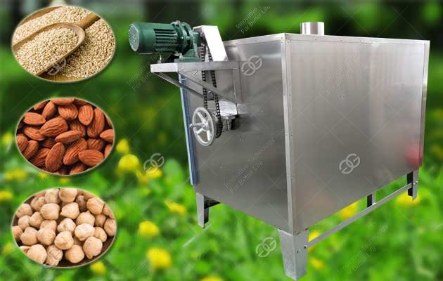 Drum Type Nut Roasting Machine