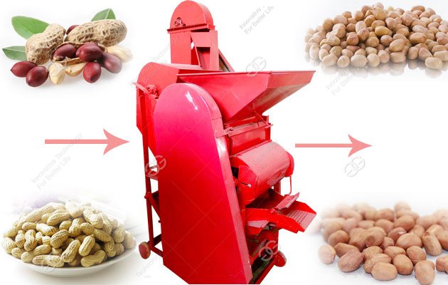 automatic peanut shelling machine
